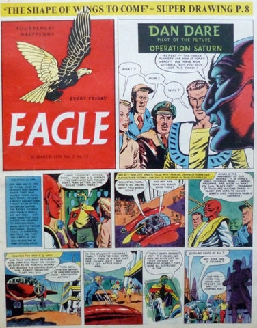 Eagle Comic Vol.5 No.13 - British - 1954