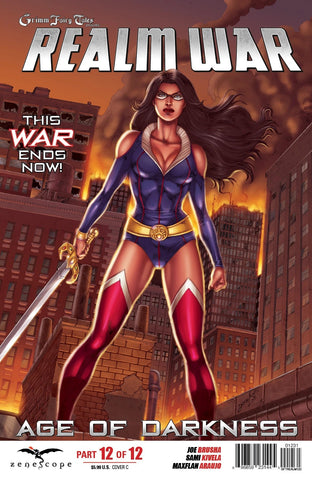 Realm War: Age Of Darkness #12 - Zenescope - 2015 - Cover C