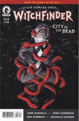 Witchfinder: City Of The Dead #3 - Dark Horse Comics - 2016