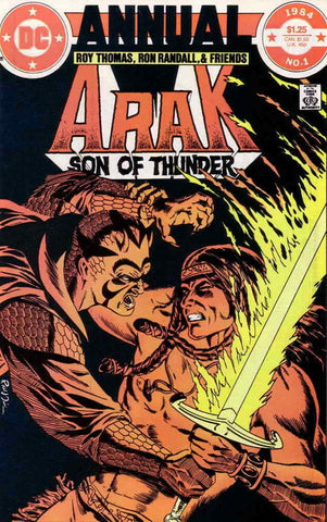 Arak Son Of Thunder Annual #1 - DC Comics - 1984
