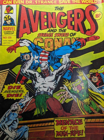 The Avengers #120 - Marvel Comics / British - 1976