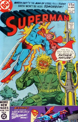 Superman #358 - DC Comic - 1981 - Pence Copy