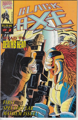 Black Axe #1 - Marvel Comics - 1993