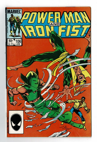 Power Man and Iron Fist #106 - Marvel Comics - 1984