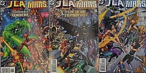 JLA/Titans #1 2 3 (Set of x 3 Comics) - DC Comics - 1998/1999