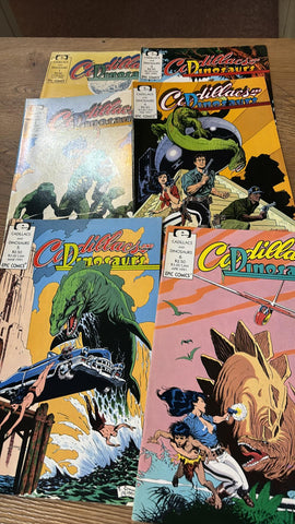 Cadillacs and Dinosaurs #1-6  - Epic Comics - 1991 - SET