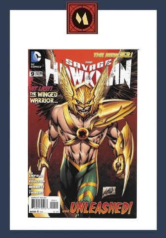 Savage Hawkman #9 - DC Comics - 2012