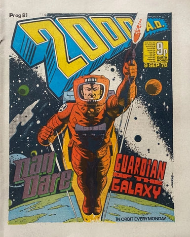 2000AD Comic - Prog #81 - 9th September 1978