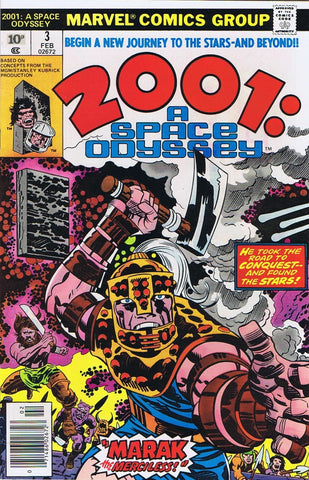 2001: A Space Odyssey #3 - Marvel - 1976 - Pence Copy