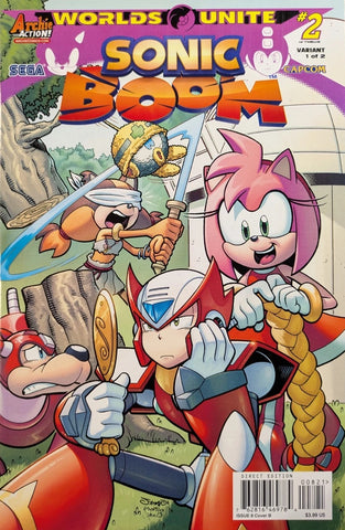 Sonic Boom #8 - Archie Comics - 2015 - Cover B