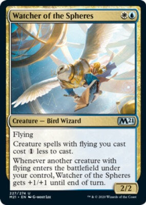 "Watcher Of The Spheres" - Magic The Gathering Card - M21