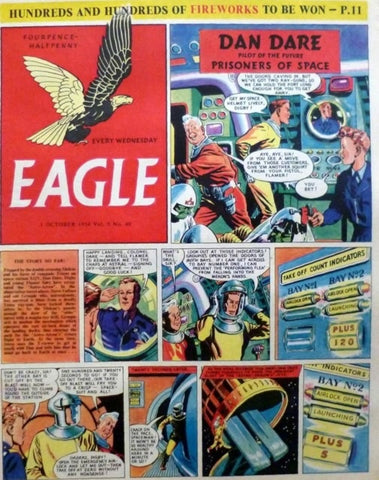 Eagle Comic Vol.5 No.40 - British - 1954
