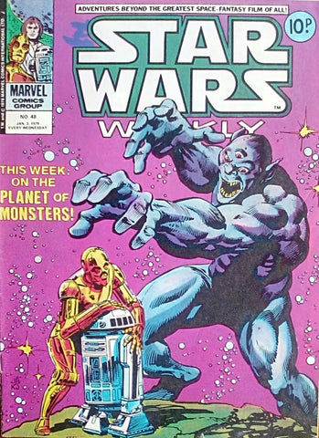 Star Wars Weekly #48 - Marvel/British Comics - 1979