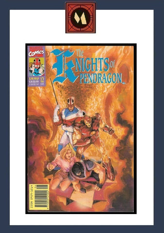 Knights Of Pendragon #12 - Marvel Comics - 1991