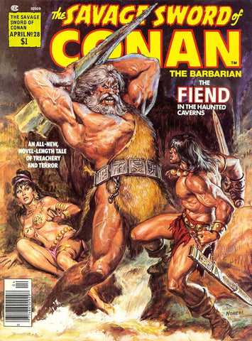 Savage Sword Of Conan #28 - Curtis Magazines - 1978