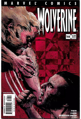 Wolverine #166 - Marvel Comics - 2001