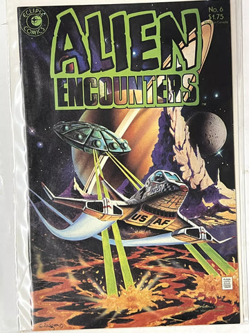 Alien Encounters #6 - Eclipse Comics - 1985