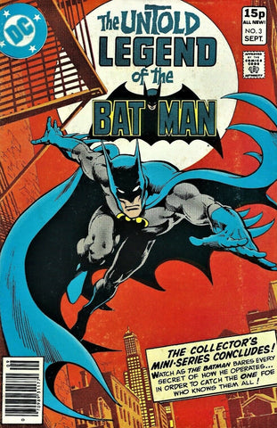 Untold Legend Of The Batman #3 - DC Comics - 1980