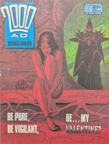 2000AD Comic Prog #561 - #566 (6x Comics RUN) - 1988