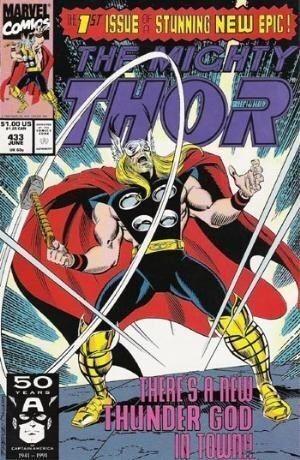 The Mighty Thor #433 - Marvel Comics - 1991