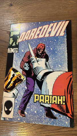 Daredevil #229 - Marvel Comics - 1986