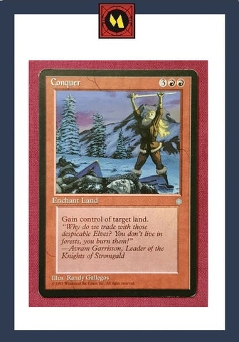 "Conquer" - Magic The Gathering Card - Ice Age