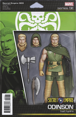 Secret Empire #3 - Marvel Comics - 2017 - Odinson Action Figure Variant