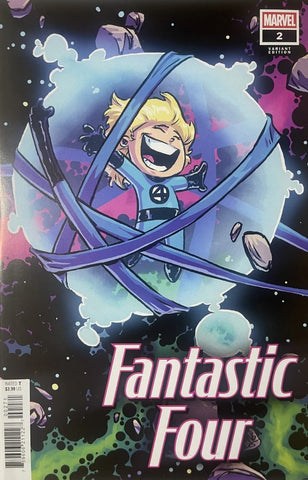 Fantastic Four #2 - Marvel Comics - 2025 - Skottie Young Variant