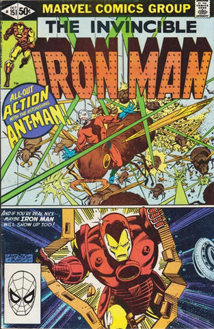 Invincible Iron Man #151 - Marvel Comics - 1981