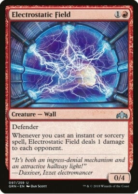 "Electrostatic Field" - Magic The Gathering Card - Guilds Of Ravnica