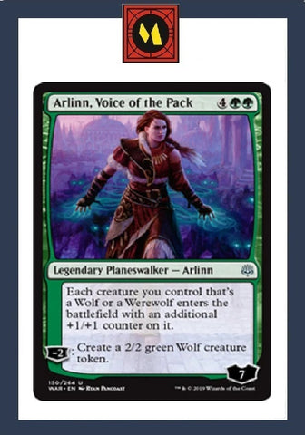 "Arlinn, Voice Of The Pack" - Magic The Gathering - WAR