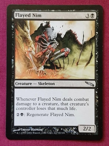 "Flayed Nim" x4 - Magic The Gathering - Mirrodin - 4-Card Playset