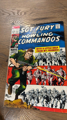 Sgt Fury #67 - DC Comics - 1969