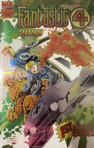 Fantastic Four 2099 #1 - Marvel Comics - 1996 - Chromium Wraparound