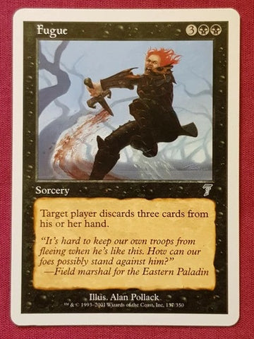"Fugue" - Magic The Gathering Card - 7th Edition