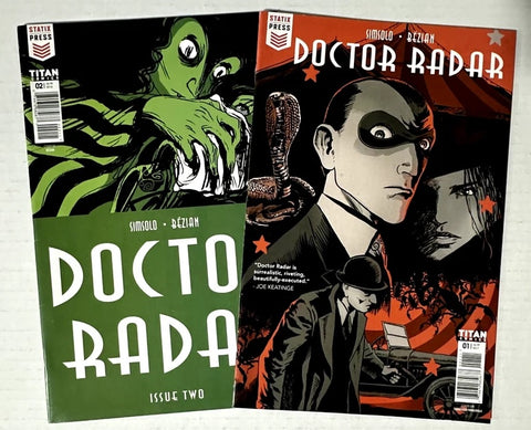 Doctor Radar #1 & #2 (Set) - Titan Comics / Statix Press - 2017