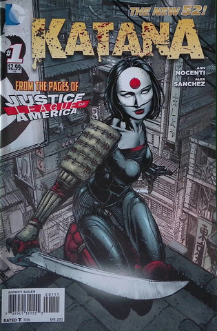 Katana #1 - DC Comics - 2013