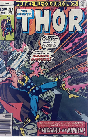 Mighty Thor #267 - Marvel Comics - 1977 - Pence Copy