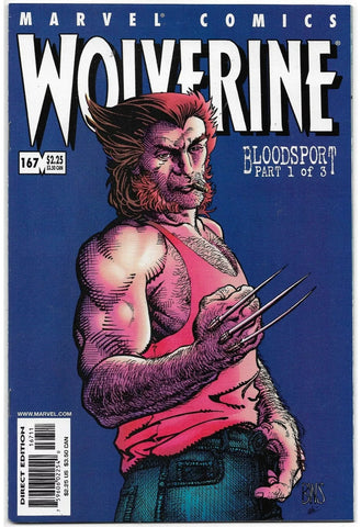 Wolverine #167 - Marvel Comics - 2001