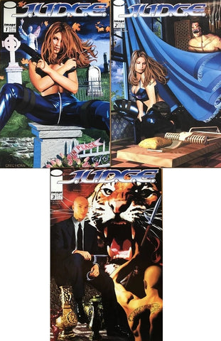 J.U.D.G.E. #1, 2 & 3 - Image Comics - 2000