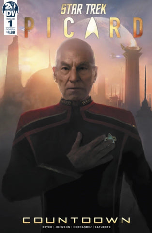 Star Trek: Picard #1 - IDW - 2019 - Cover A - "Countdown"