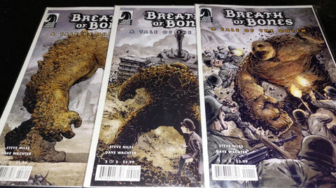 Breath Of Bones: A Tale Of The Golem #1 2 3 (Set) - Dark Horse - 2013