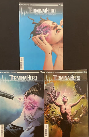 Terminal Hero #1 2 3 (3x Issue RUN) - Dynamite - 2014