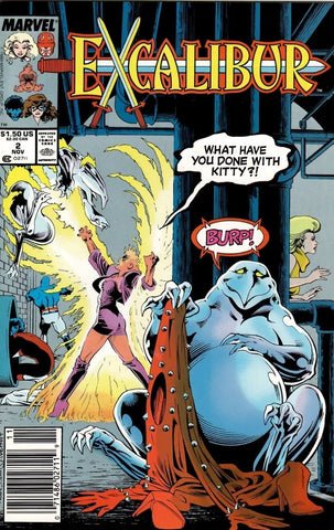 Excalibur #2 - Marvel Comics - 1988 - Newstand Variant