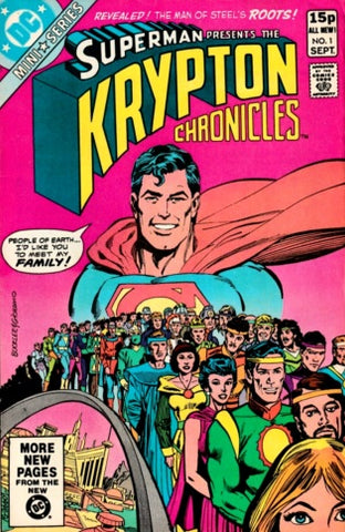 Superman Presents: The Krypton Chronicles #1 - DC Comics - 1981