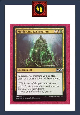 "Moldervine Reclamation" - Magic The Gathering Card - M20