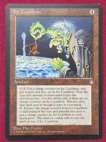 "Ice Cauldron" - Magic The Gathering Card - Ice Age
