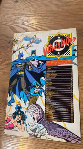 The Definitive Directory of the DC Universe #2 - DC Comics - 1985