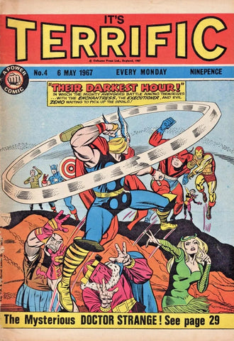 Terrific #4 - Odhams Press Ltd / British - 1967