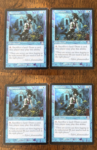 "Excavation" x4 - Magic The Gathering Card - Prophecy - 4-Card Playset